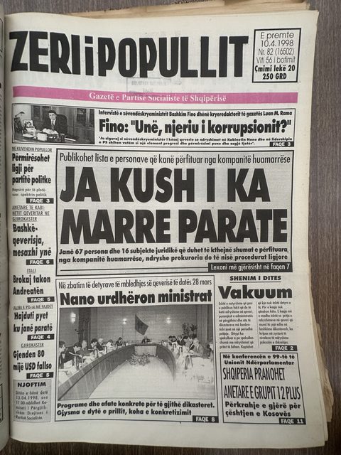 Zëri i Popullit 1998-04-10